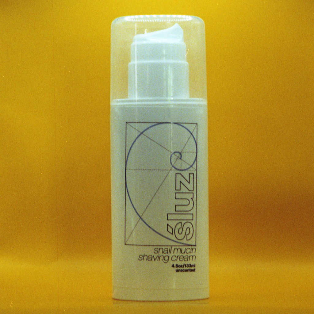 snail mucin shaving cream